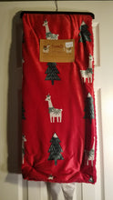 Christmas Tree Alpaca Throw