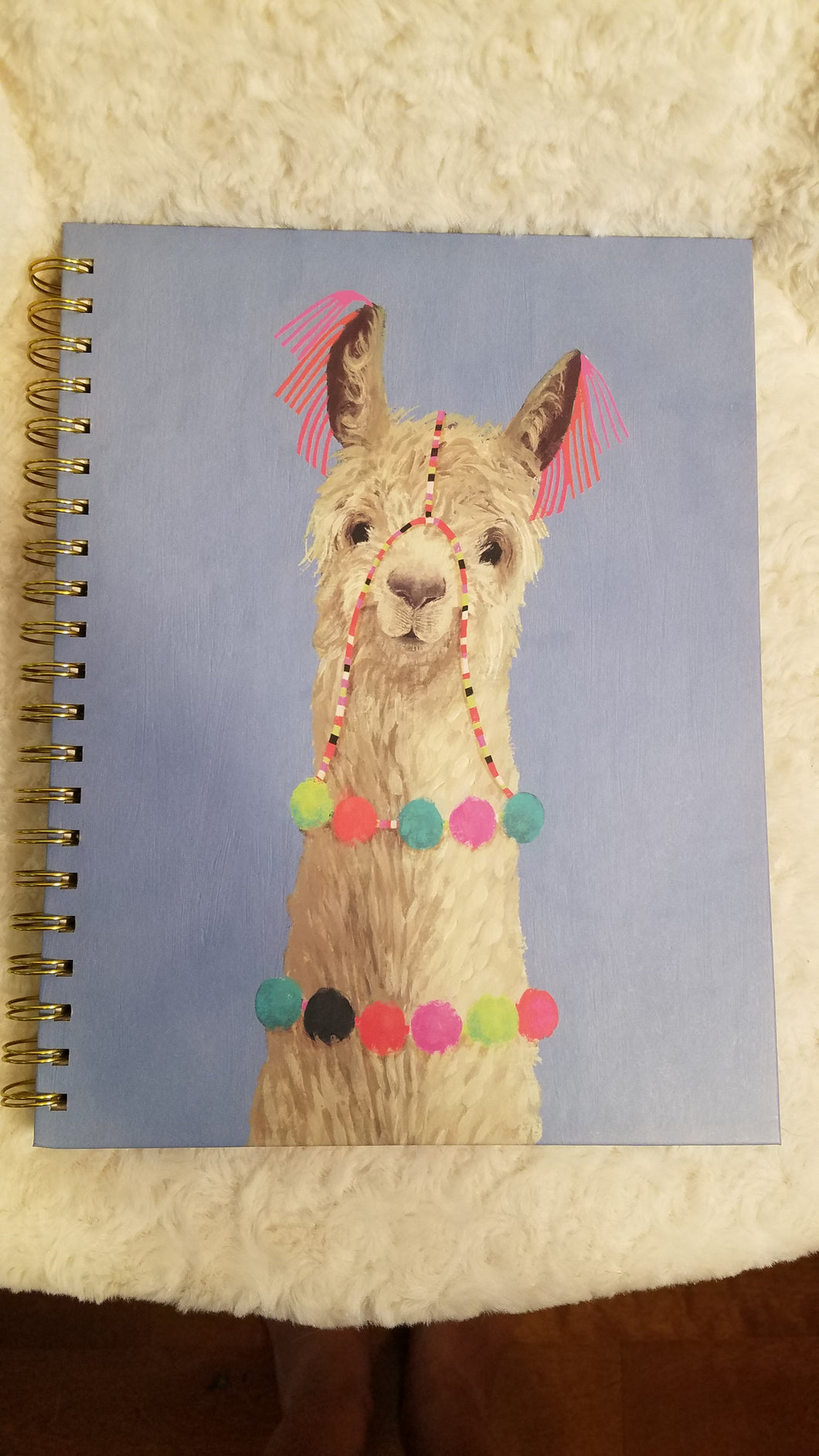 Alpaca Spiral Notebook