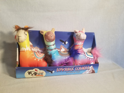 Lovable Llama Dog Toy