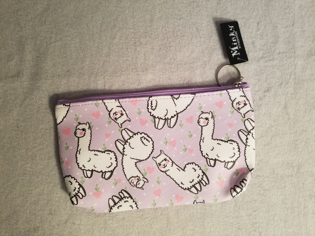 Alpaca Zipper Pouch