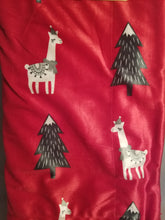 Christmas Tree Alpaca Throw