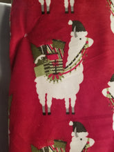 Christmas Tree Alpaca Throw