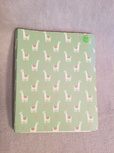 Green llama Notebook