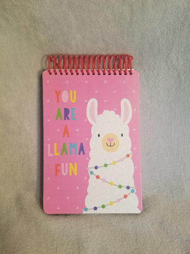 Pink Llama Notebook