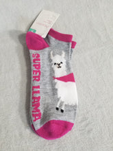 Alpaca themed ankle socks